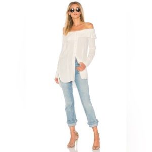 Stone Cold Fox Poppy dress white size 1 (S)